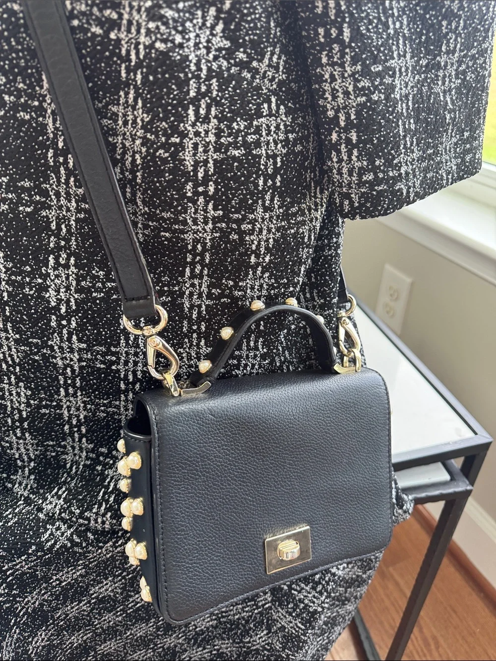 the Kate Spade New York Serrano Place Pearl Maisie Crossbody Bag